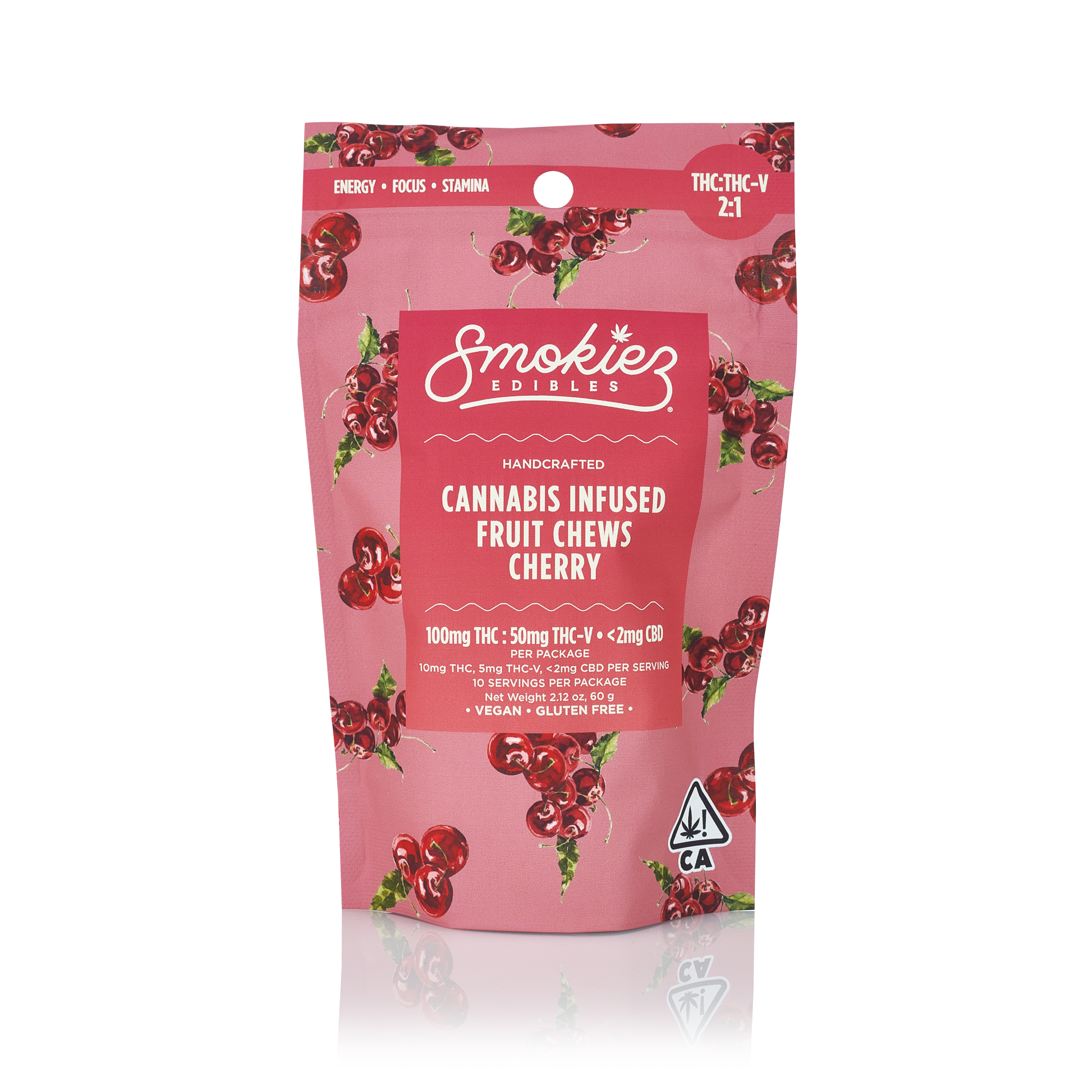 Smokiez | Gummies | 2:1 THC:THCV | Cherry | 10 pc