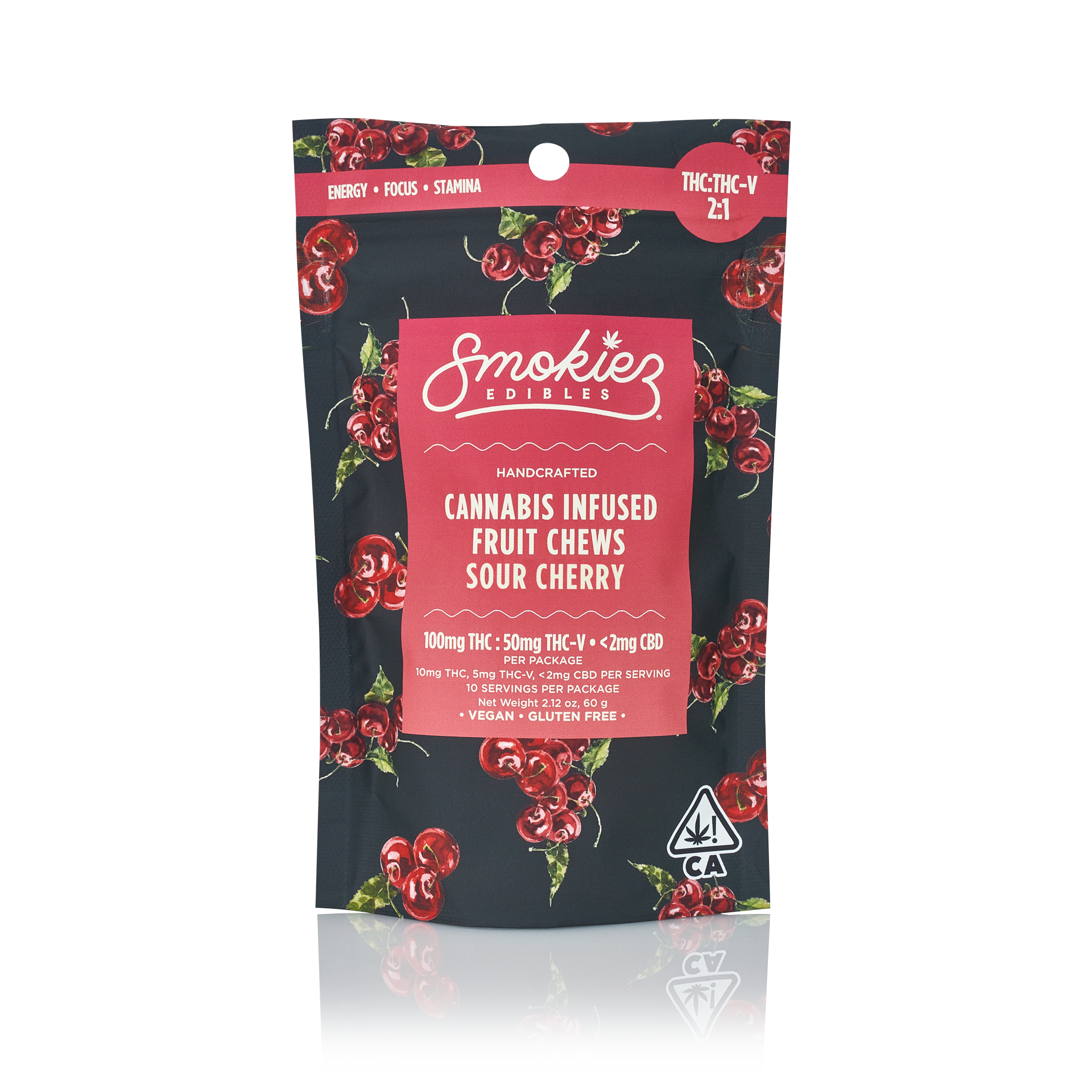 Smokiez | Gummies | 2:1 THC:THCV | Sour Cherry | 10 pc