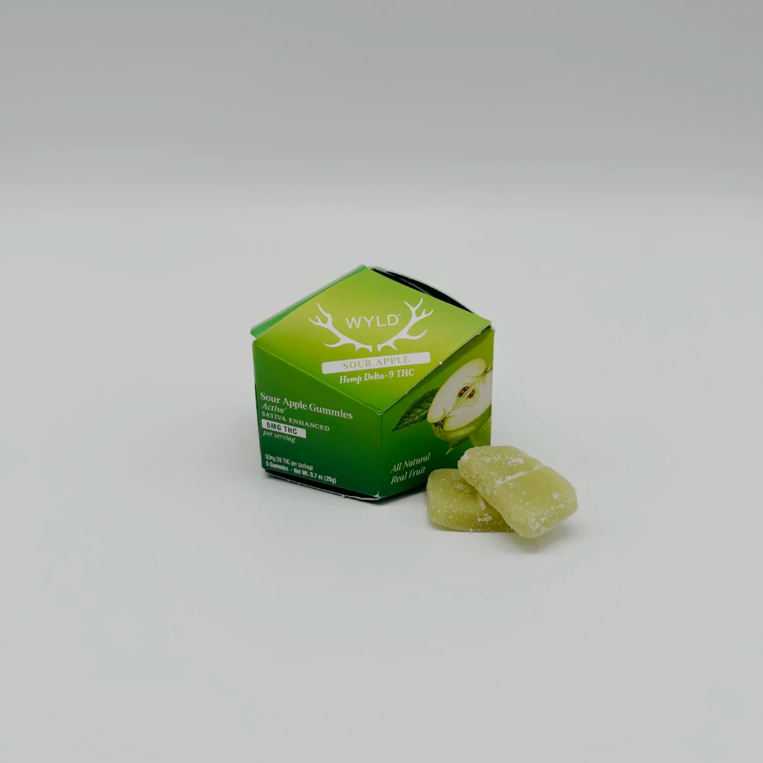 Wyld | Active | Sour Apple | 5mg THC