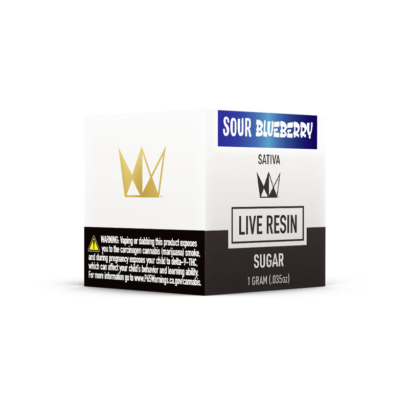 West Coast Cure - Sour Blueberry Live Resin Sugar 1g