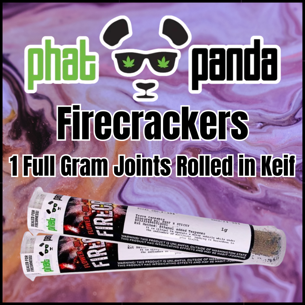 Firecracker | Grand Daddy Purple | Infused Pre-roll | DOH | 1g