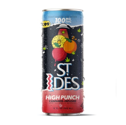 St Ides - Edible: Fruit Punch (Drink) - 100mg