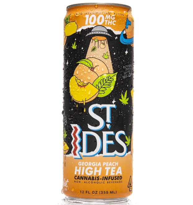 St Ides - Edible: Georgia Peaches (Drink) - 100mg