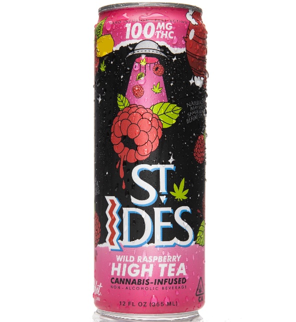 St Ides - Edible: Wild Raspberry (Drink) - 100mg
