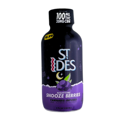 St Ides Shot 100mg Snooze Berries CBN