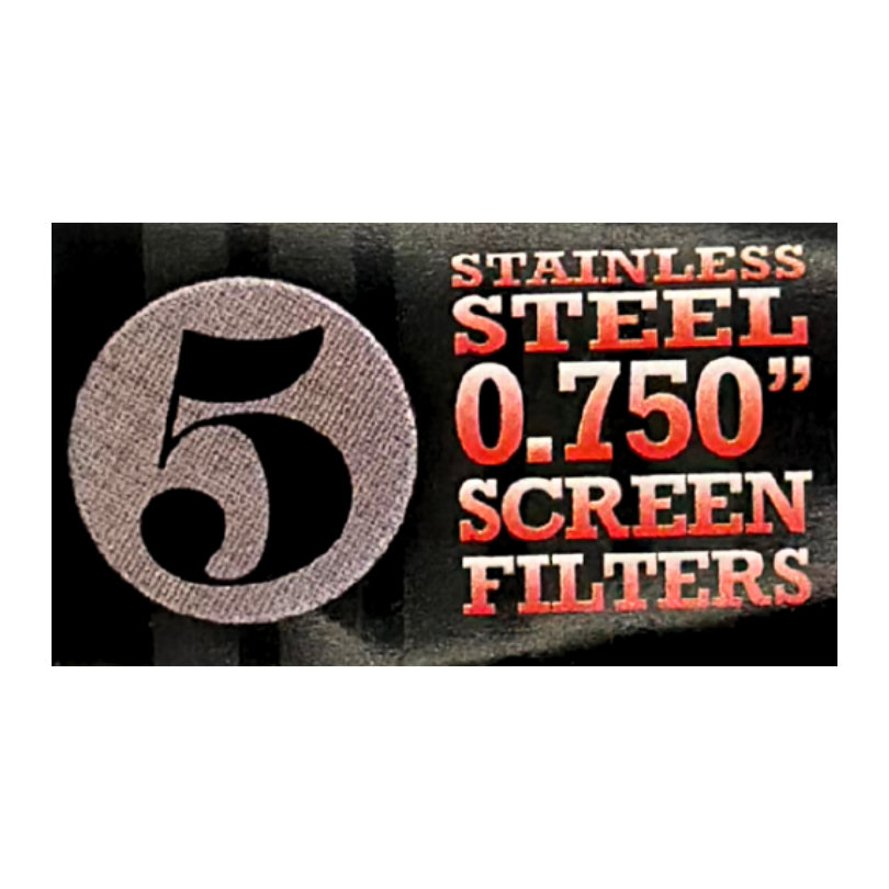 Pipe Screens - Stainless Steel 0.750