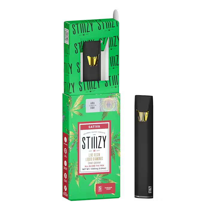 Stiiizy - Hawaiian Snow Live Resin Liquid Diamonds Disposable 1g