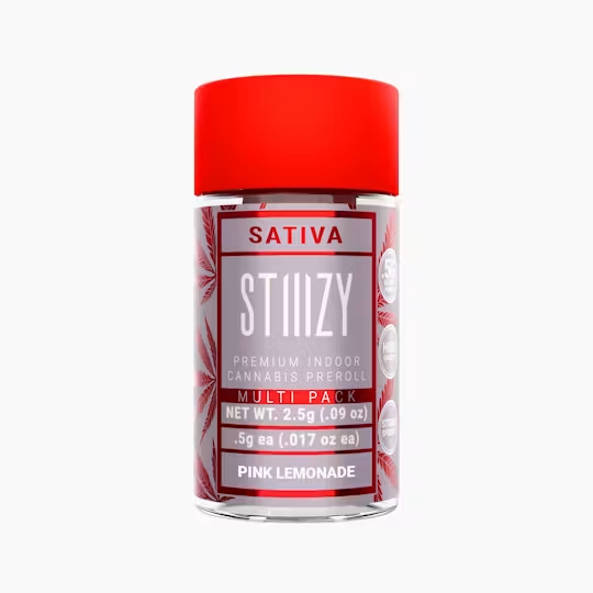 Stiiizy - Pink Lemonade Mini Preroll 5pk 2.5g