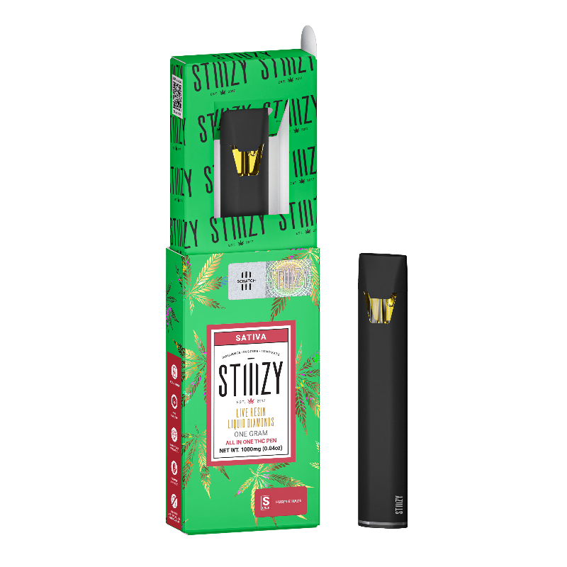 Stiiizy - Purple Haze Live Resin Liquid Diamonds Disposable 1g