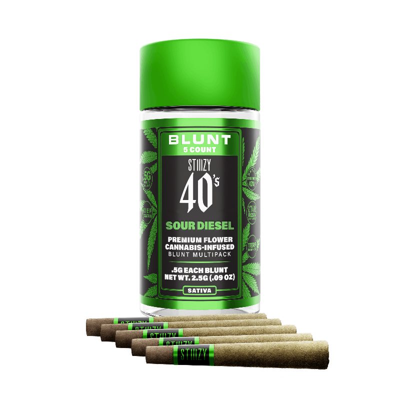Stiiizy - Sour Diesel 40's Mini Infused Blunts 5pk 2.5g