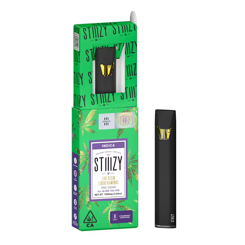Stiiizy - Strawberry Shortcake Live Resin Liquid Diamonds Disposable 1g