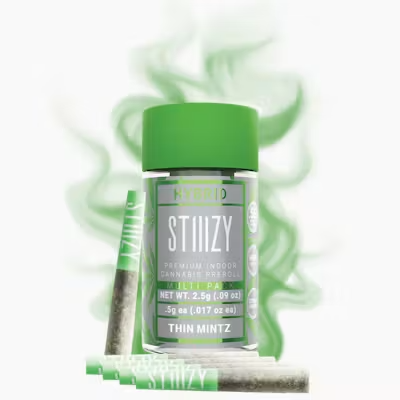 Stiiizy - Thin Mintz Mini Preroll 5pk 2.5g
