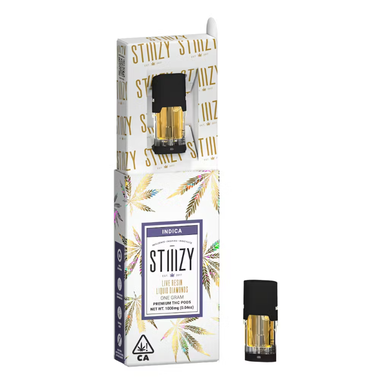 Stiiizy - White Widow Live Resin Liquid Diamonds Pod 1g