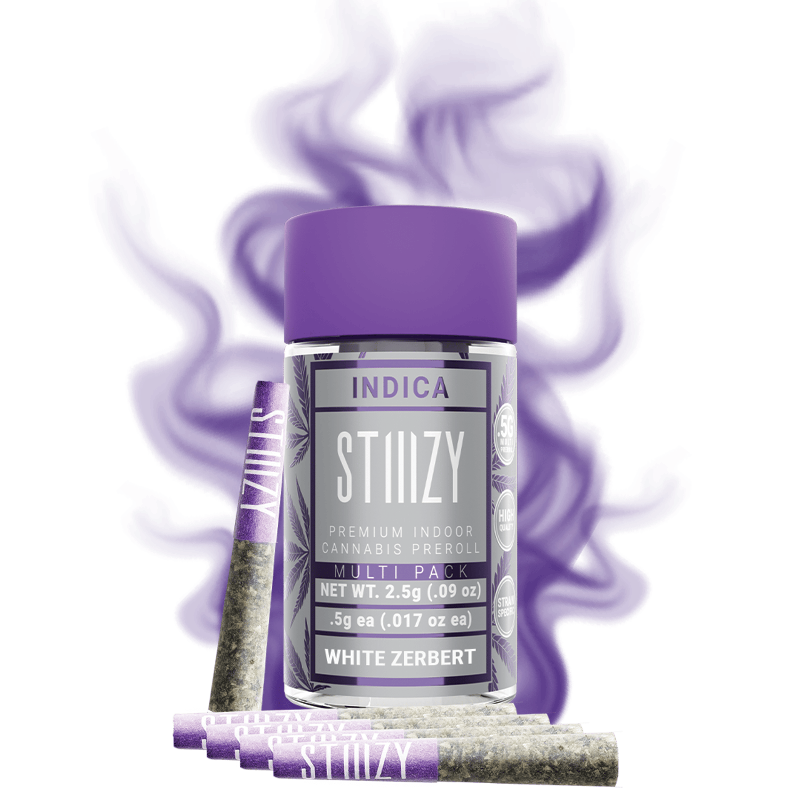 Stiiizy - White Zerbert Mini Preroll 5pk 2.5g