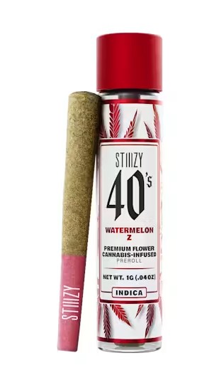 Stiiizy | 40's Infused Preroll | Watermelon Z | 1g