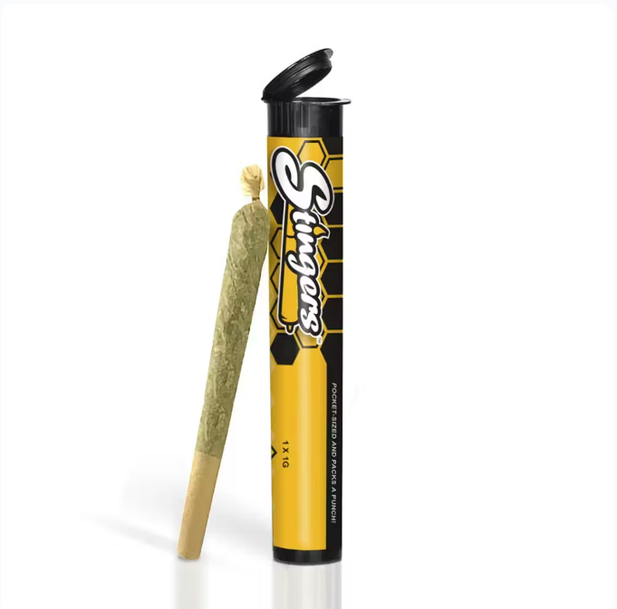 Stingers Sour Banana Sherbert 1g Infused Preroll