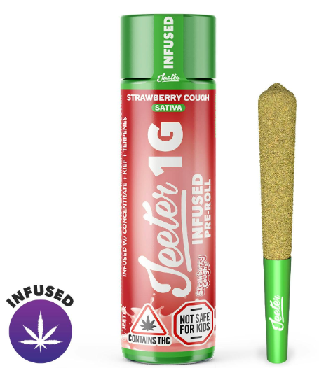 Strawberry Cough Jeeter Infused Pre-Roll | 1g