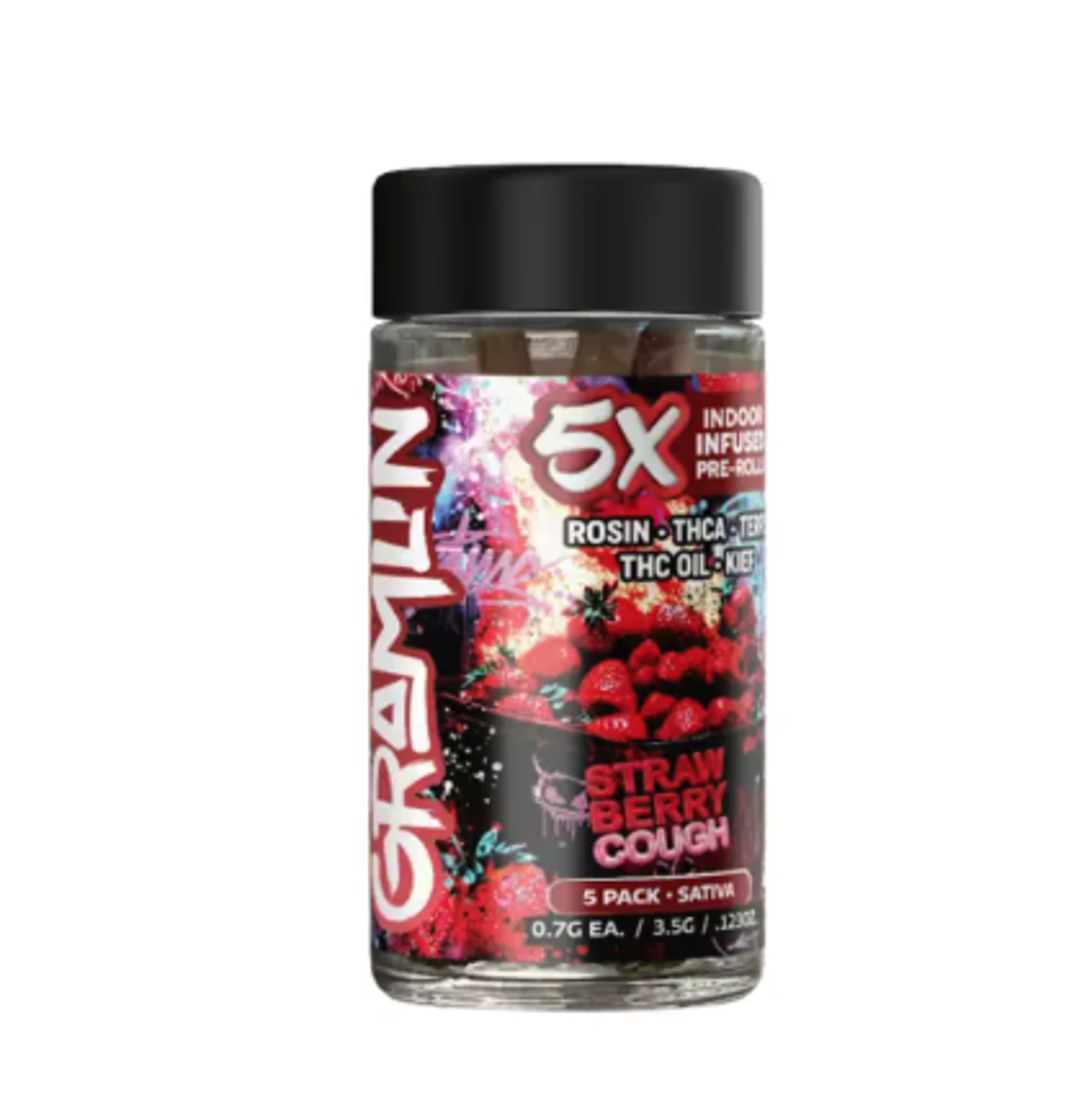 専用　リニューアル濃度up⭐︎CRDP 1ml Strawberry Cough Strawberry Cough Infused 5-Pack