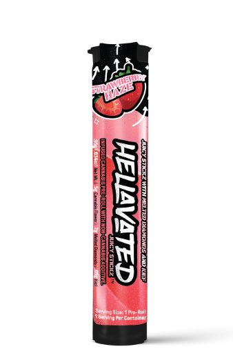 Juicy Stix - Strawberry Haze Infused Preroll | 0.75g