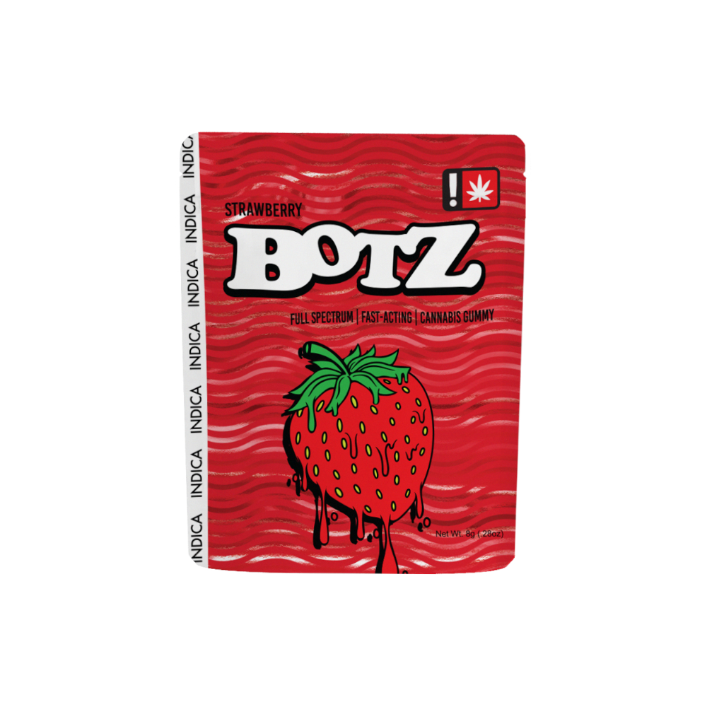 Strawberry "BOTZ" Gummy | 100mg (THC)