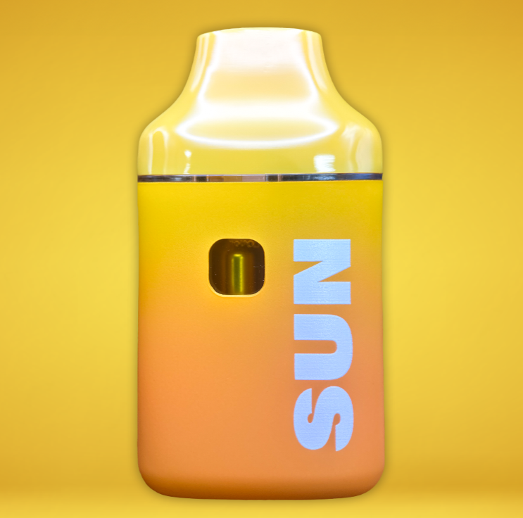 Cream Pop Cured Resin Disposable