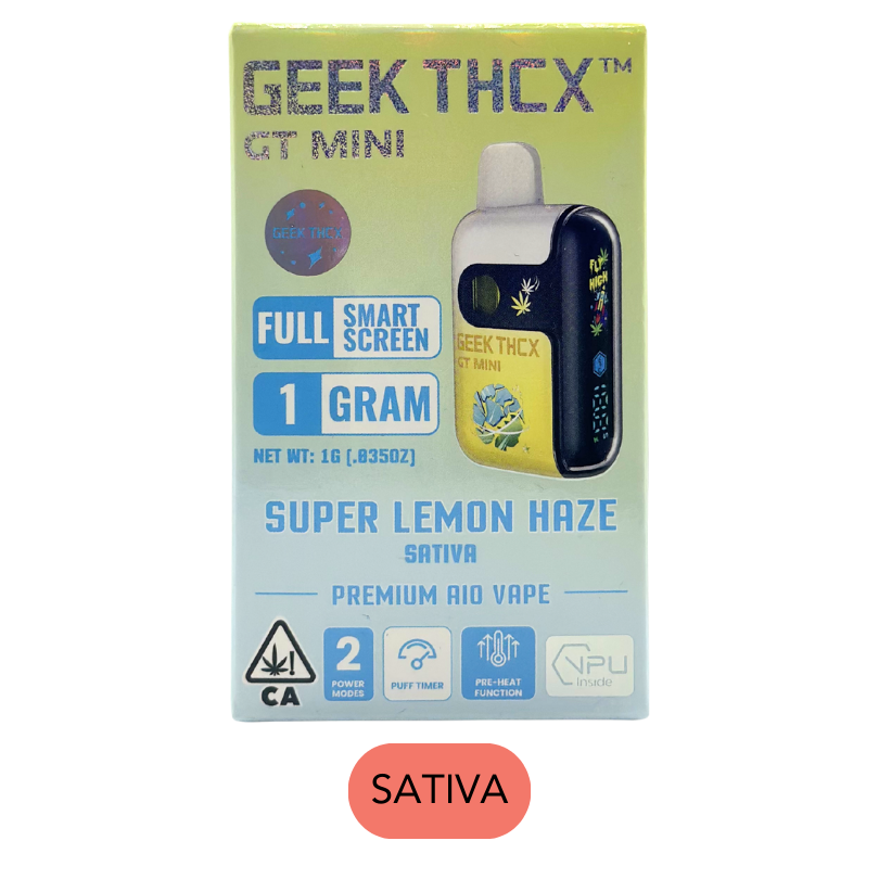 Geek THCx - Super Lemon Haze - RTU - 1.0g