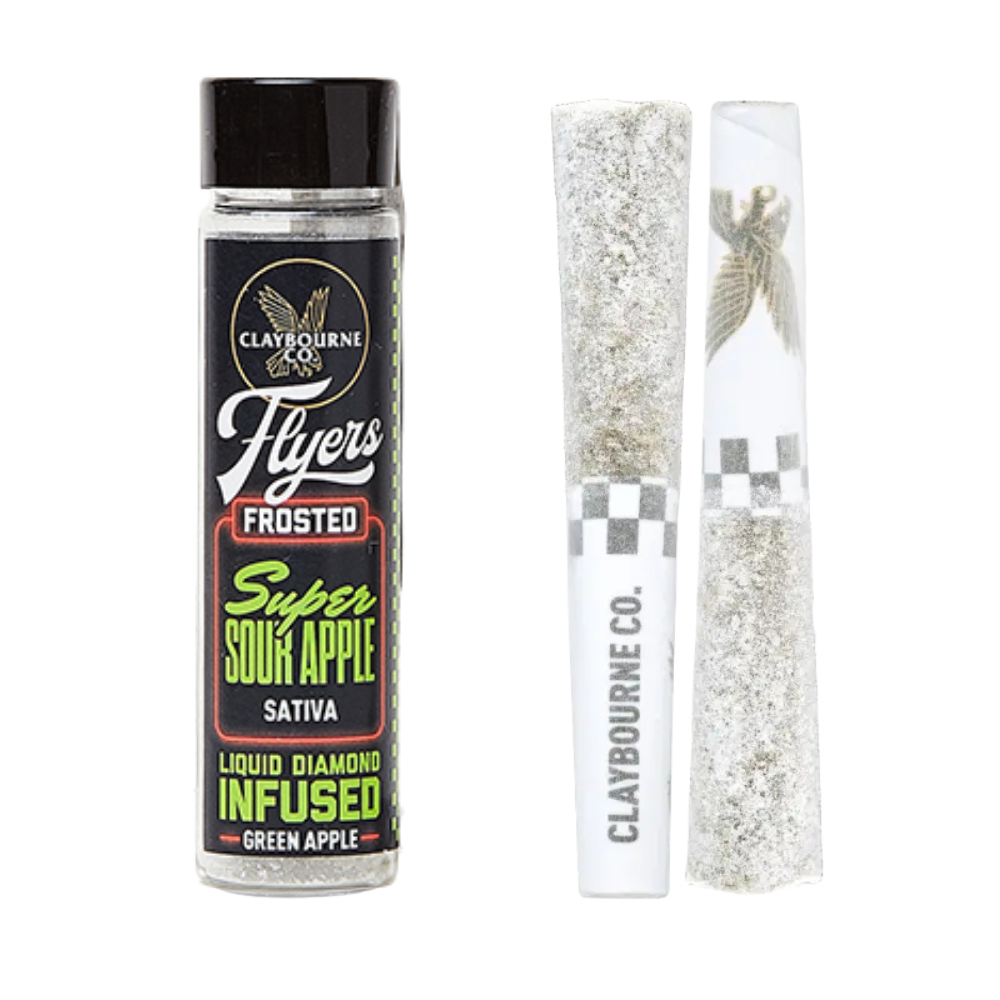 Super Sour Apple Infused 2 Pack Infused Pre-Roll | Hyperwolf