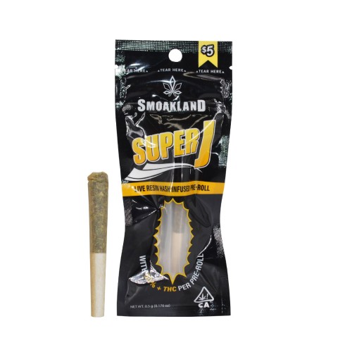 Smoakland Super Jay Lemon Cherry OG - (H) Infused Pre-roll - 0.5g