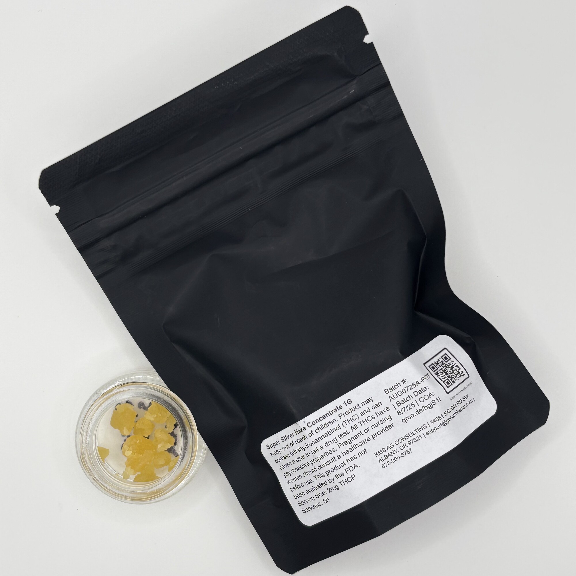 Super Silver Haze Concentrate Crumble 1G