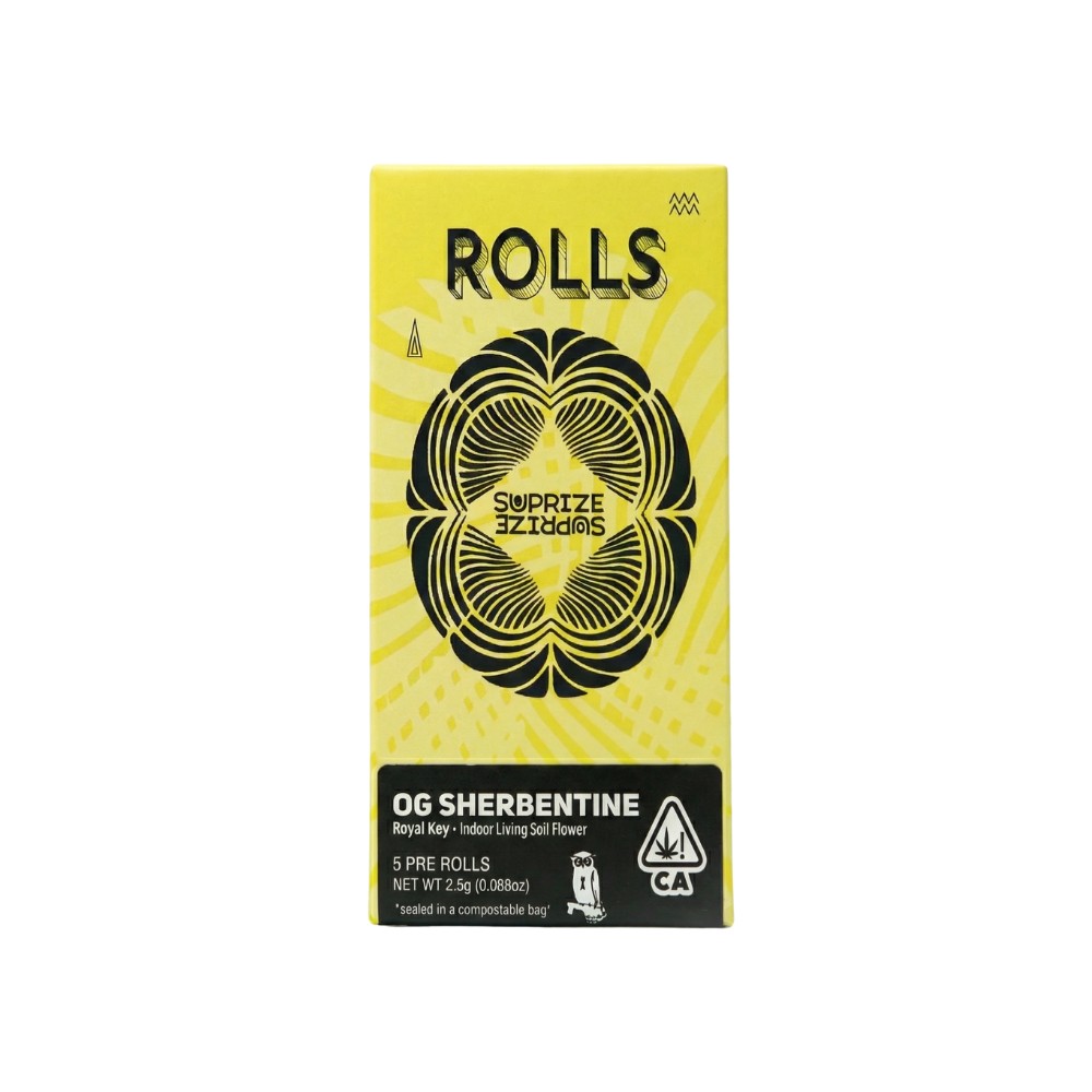 5 PACK - OG SHERBENTINE .5G - SUPRIZE SUPRIZE