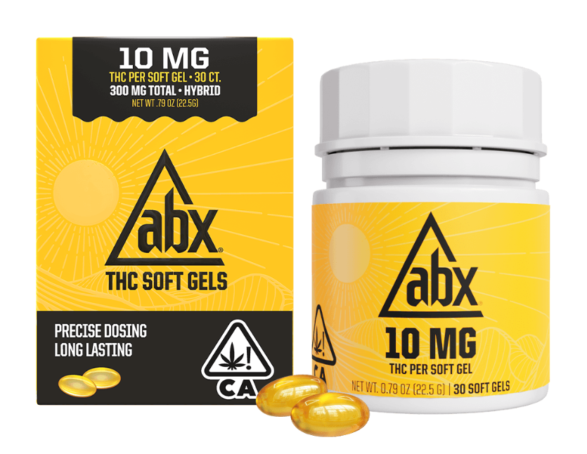ABSOLUTE XTRACTS: Cannabis Oil Soft Gels 10mg/30capsules (H)