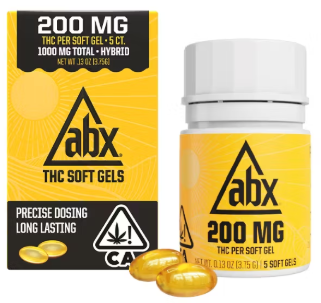 ABSOLUTE XTRACTS: Cannabis Oil Soft Gels 200mg/5 Capsules (H)