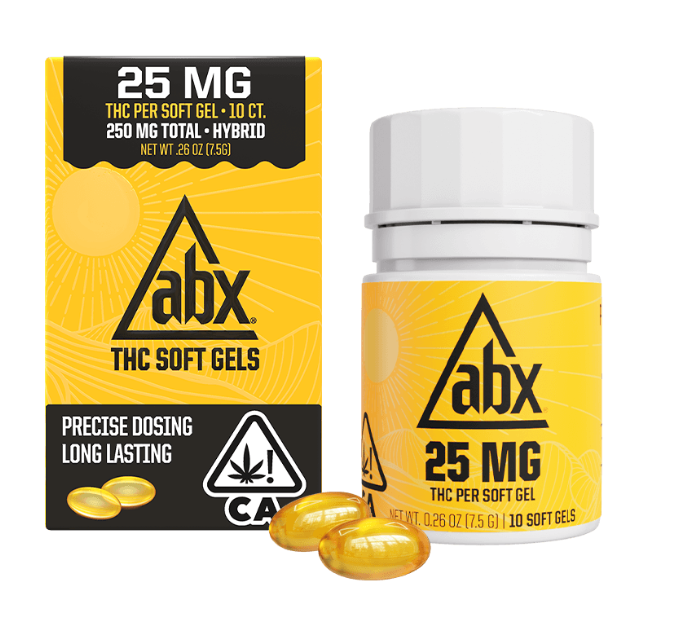 ABSOLUTE XTRACTS: Cannabis Oil Soft Gels 25mg/10 capsules (H)