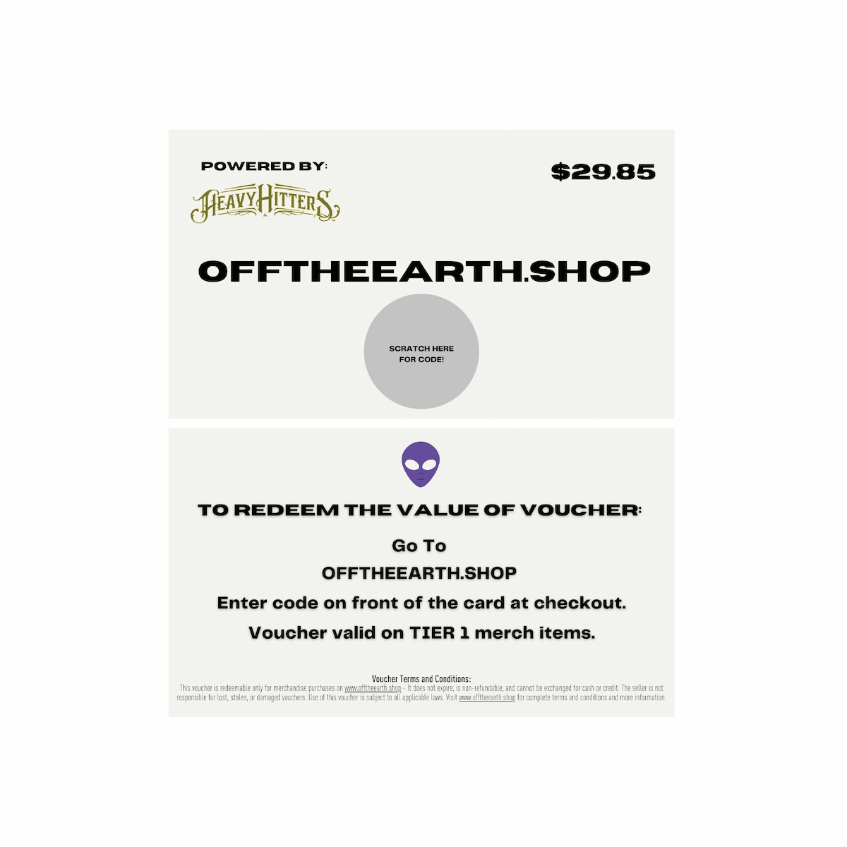 OTE HEAVY HITTERS CPN VOUCHER