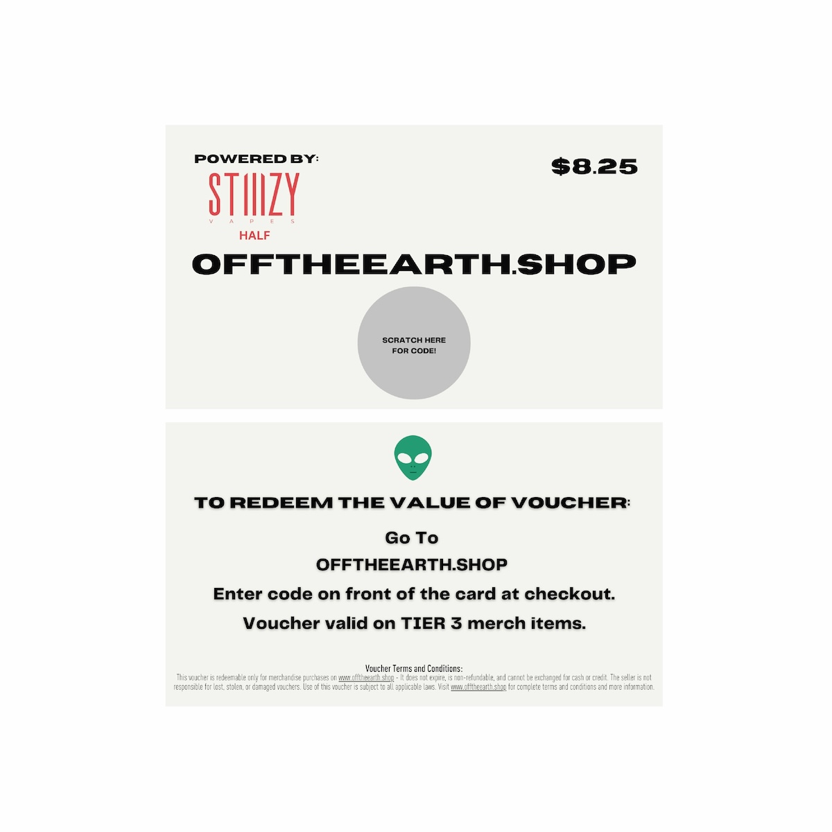 OTE STIIIZY .5G CPN VOUCHER