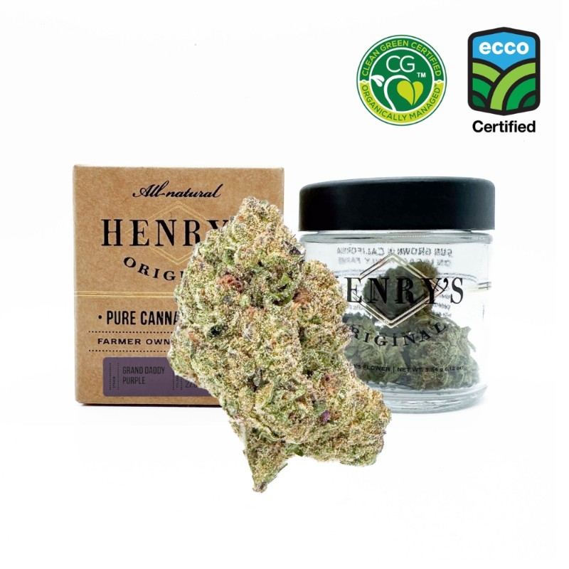 Henry's Grand Daddy Purple (I) Flower 3.5g