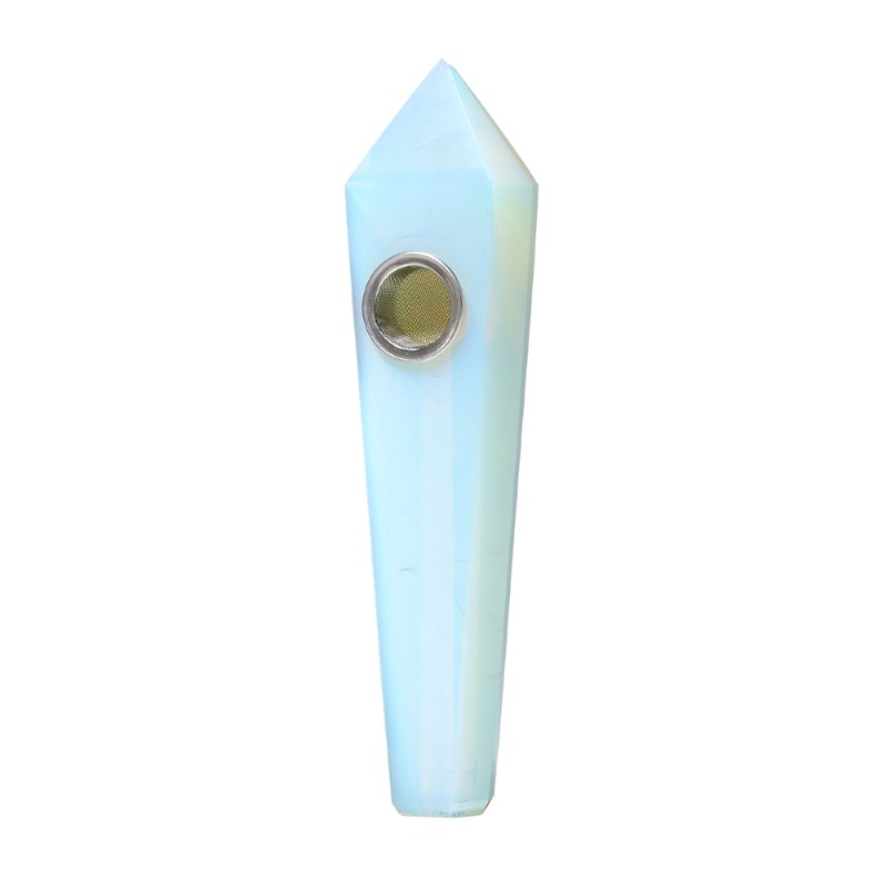 Astral Project Gemstone Pipes - Opalite