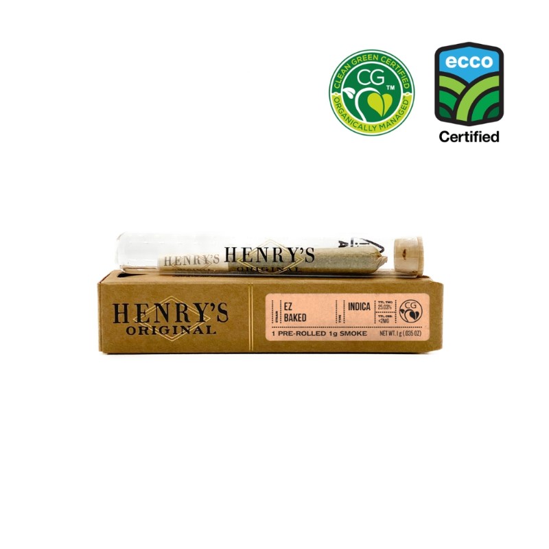 Henry's Ez Baked (I) Preroll 1g