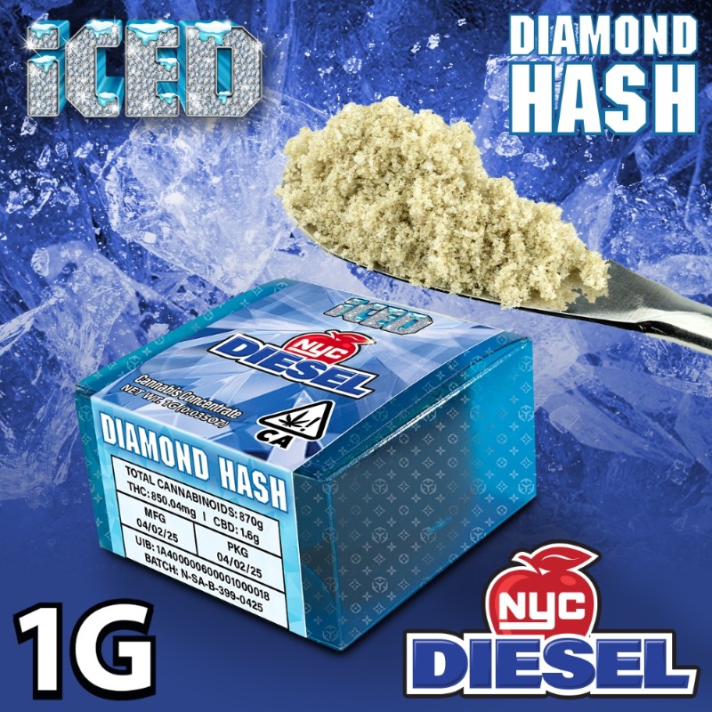 ICED NYC Diesel (S) Diamond Hash 1g