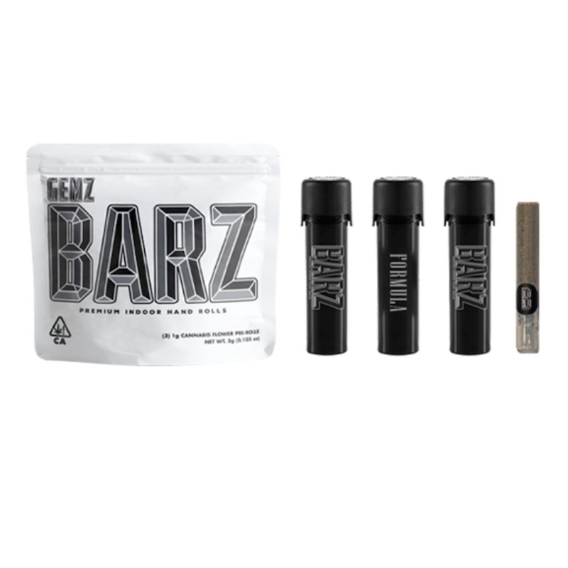 Barz Bodega (I/H) Hand Rolled Preroll 3 Pack 3g