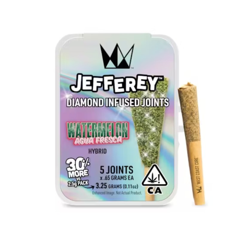 WCC Watermelon Agua Fresca (H) Infused Preroll 5pk 3.25g