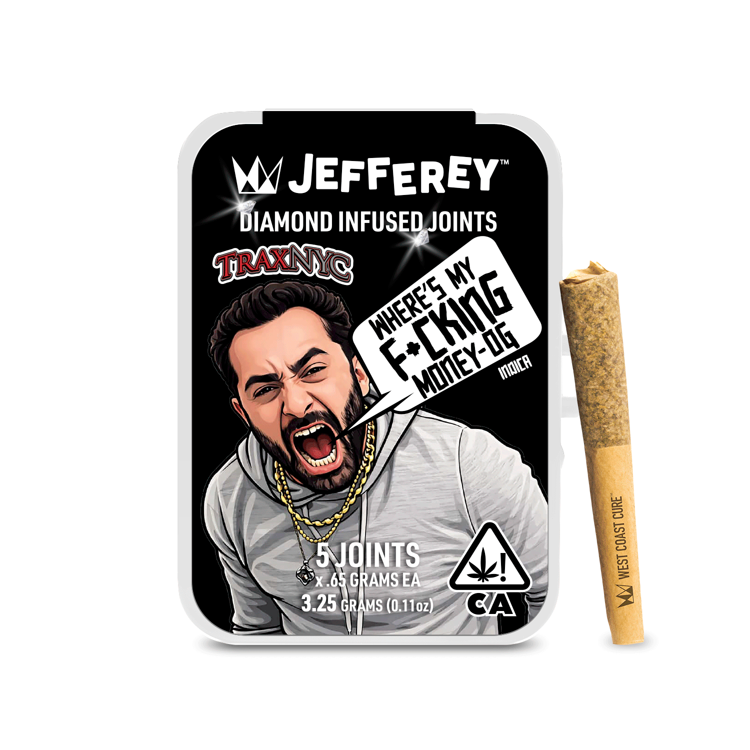 WCC | Jefferey | 5 Pack | Where's My F*cking Money OG | .65g