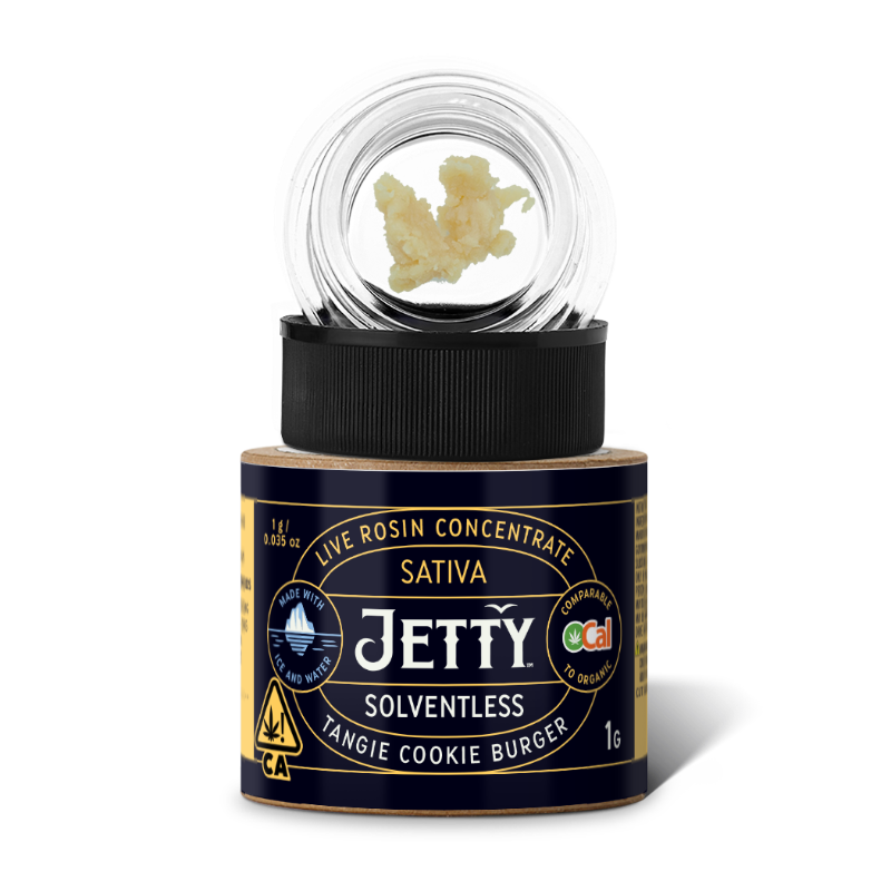 Jetty Tangie Cookie Burger (S) Live Rosin 1g