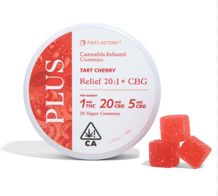 PLUS Tart Cherry 20:5:1 Gummies