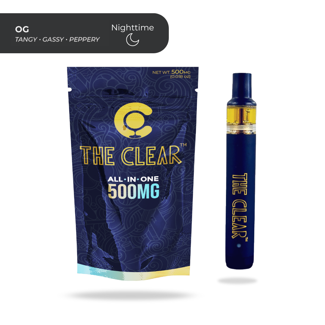 OG | 0.5g All-In-One - 0.5g | Vaporizers | The Clear | Molly Ann Farms  (Rec)