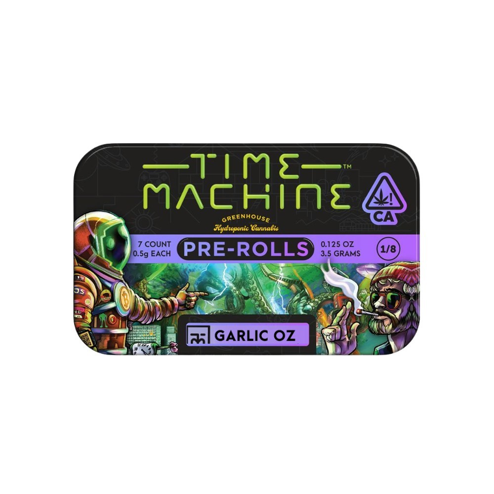 7 PACK - GARLIC OZ .5G - TIME MACHINE