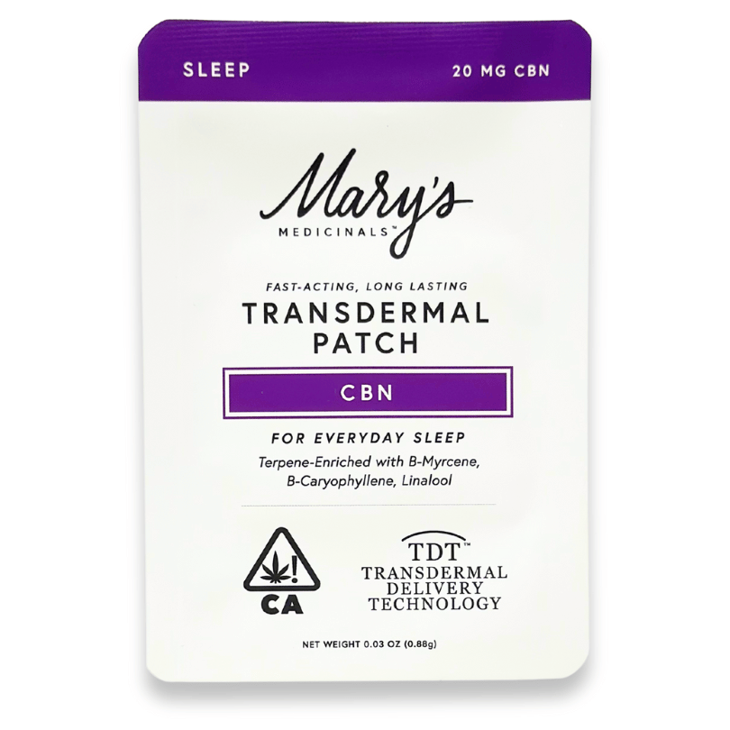 Marys Medicinals - Sleep - CBN - Patch - 20mg