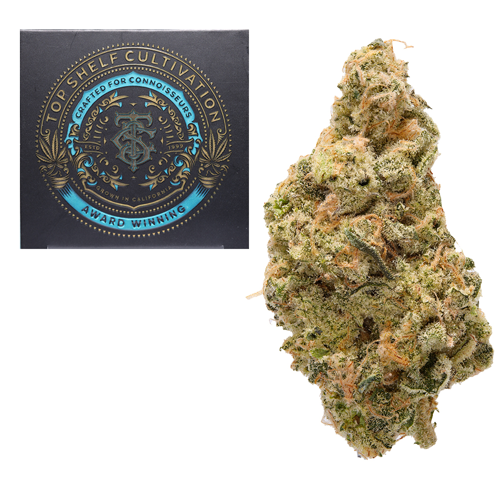 Top Shelf Cultivation Commando Flower Strain (sativa), 3.5g