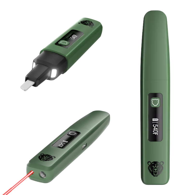 Bear Quartz - Trio 2.0 - Green