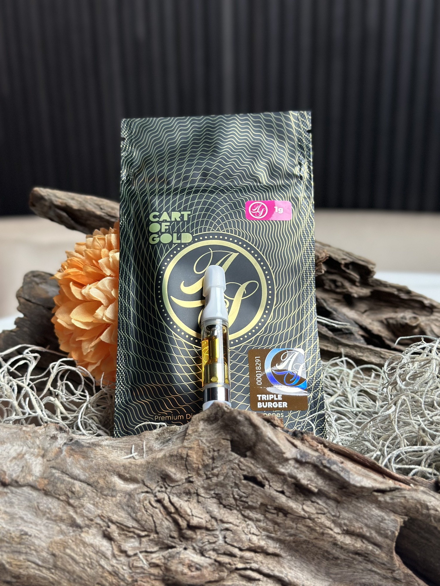 Triple Burger Distillate Vape 1g